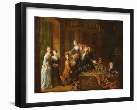 Portrait of Nicolas De Launay-Robert Tournieres-Framed Giclee Print