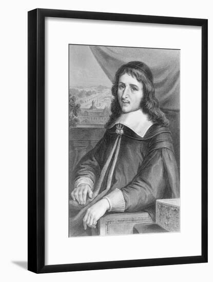 Portrait of Nicolas Fouquet-null-Framed Giclee Print
