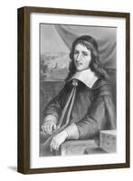 Portrait of Nicolas Fouquet-null-Framed Giclee Print