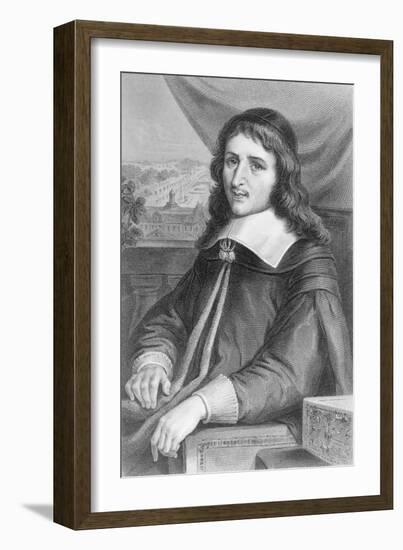 Portrait of Nicolas Fouquet-null-Framed Giclee Print