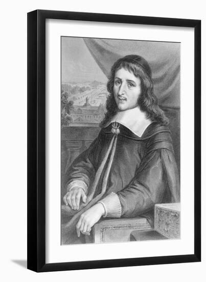 Portrait of Nicolas Fouquet-null-Framed Giclee Print