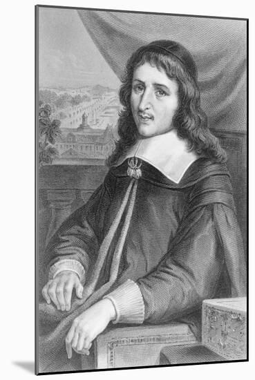 Portrait of Nicolas Fouquet-null-Mounted Giclee Print