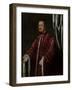 Portrait of Nicolò Da Ponte-Domenico Tintoretto-Framed Giclee Print