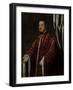 Portrait of Nicolò Da Ponte-Domenico Tintoretto-Framed Giclee Print