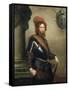Portrait of Nicolo Raggi-Bernardo Strozzi-Framed Stretched Canvas