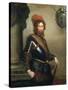 Portrait of Nicolo Raggi-Bernardo Strozzi-Stretched Canvas