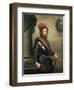 Portrait of Nicolo Raggi-Bernardo Strozzi-Framed Giclee Print