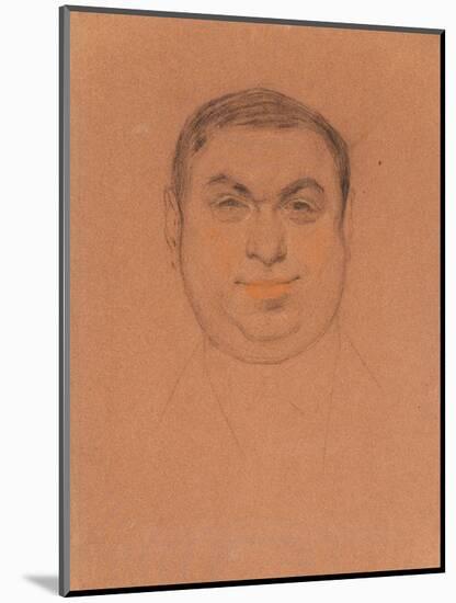 Portrait of Nikita Balieff, 1912-1913-Nikolai Andreevich Andreev-Mounted Giclee Print