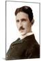 Portrait of Nikola Tesla (1856-1943) (Nikolaj) - Croatian-Born Serb Engineer, Physicist and Invento-Napoleon Sarony-Mounted Giclee Print