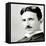 Portrait of Nikola Tesla, 1890 (Photo)-Napoleon Sarony-Framed Stretched Canvas