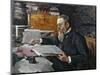 Portrait of Nikolai Andreyevich Rimsky-Korsakov-Serov-Mounted Giclee Print