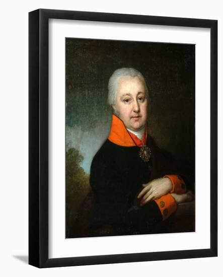 Portrait of Nikolai Mikhailovich Yakovlev, 1802-Vladimir Lukich Borovikovsky-Framed Giclee Print