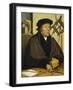 Portrait of Nikolaus Kratzer, 1528-Hans Holbein the Younger-Framed Giclee Print