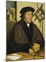 Portrait of Nikolaus Kratzer, 1528-Hans Holbein the Younger-Mounted Giclee Print