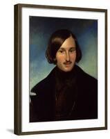 Portrait of Nikolay Gogol, 1841-Fyodor Antonovich Moller-Framed Giclee Print