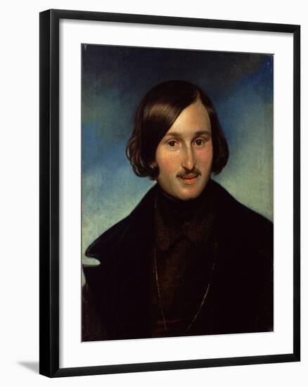 Portrait of Nikolay Gogol, 1841-Fyodor Antonovich Moller-Framed Giclee Print