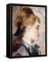 Portrait of Nina Lopez-Pierre-Auguste Renoir-Framed Stretched Canvas