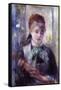 Portrait of Nini Lopez-Pierre-Auguste Renoir-Framed Stretched Canvas