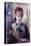 Portrait of Nini Lopez-Pierre-Auguste Renoir-Stretched Canvas