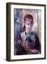 Portrait of Nini Lopez-Pierre-Auguste Renoir-Framed Giclee Print