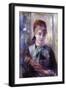 Portrait of Nini Lopez-Pierre-Auguste Renoir-Framed Giclee Print