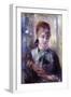 Portrait of Nini Lopez-Pierre-Auguste Renoir-Framed Giclee Print