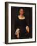 Portrait of Noble Woman with Book-Vittore Ghislandi-Framed Giclee Print