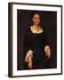 Portrait of Noble Woman with Book-Vittore Ghislandi-Framed Giclee Print