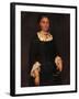 Portrait of Noble Woman with Book-Vittore Ghislandi-Framed Giclee Print