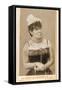 Portrait of Nora Hilderbrandt, C.1893-Charles Eisenmann-Framed Stretched Canvas