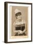 Portrait of Nora Hilderbrandt, C.1893-Charles Eisenmann-Framed Photographic Print