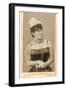 Portrait of Nora Hilderbrandt, C.1893-Charles Eisenmann-Framed Photographic Print