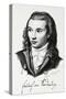 Portrait of Novalis, Pseudonym of Georg Friedrich Philipp Freiherr Von Hardenberg-null-Stretched Canvas