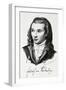 Portrait of Novalis, Pseudonym of Georg Friedrich Philipp Freiherr Von Hardenberg-null-Framed Giclee Print