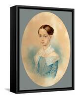 Portrait of O.A. Rehbinder-null-Framed Stretched Canvas