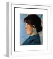 Portrait of Oda Krohg-Christian Krohg-Framed Premium Giclee Print