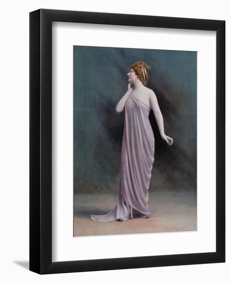 Portrait of Odette Carlyle-null-Framed Giclee Print