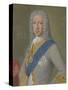 Portrait of Old Pretender James III-Cosmo Alexander-Stretched Canvas