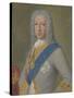 Portrait of Old Pretender James III-Cosmo Alexander-Stretched Canvas