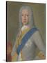Portrait of Old Pretender James III-Cosmo Alexander-Stretched Canvas
