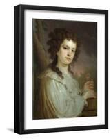 Portrait of Olga Kuzminichna Filippova (1772-182), 1790-Vladimir Lukich Borovikovsky-Framed Giclee Print