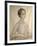 Portrait of Olga Spesivtseva, 1917-Savelij Abramovich Sorin-Framed Giclee Print