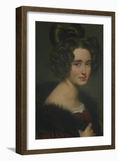 Portrait of Olimpiada Ryumina, 1826-Orest Adamovich Kiprensky-Framed Giclee Print