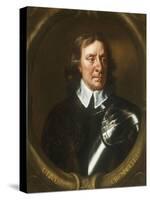 Portrait of Oliver Cromwell (1599-1658)-Sir Peter Lely-Stretched Canvas