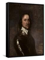 Portrait of Oliver Cromwell (1599-1658)-Robert Walker-Framed Stretched Canvas