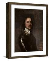 Portrait of Oliver Cromwell (1599-1658)-Robert Walker-Framed Giclee Print