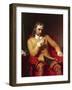Portrait of Oliver Cromwell, 1868-Charles Lucy-Framed Giclee Print