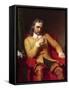 Portrait of Oliver Cromwell, 1868-Charles Lucy-Framed Stretched Canvas