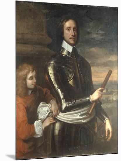 Portrait of Oliver Cromwell-Robert Walker-Mounted Giclee Print