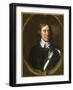 Portrait of Oliver Cromwell-Sir Peter Lely-Framed Giclee Print